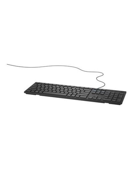 Dell KB216 Wired Keyboard, US International Layout,  Black (580-ADHY)