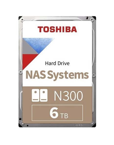 Toshiba N300 6TB HDD, 3.5-Inch, SATA3, 7200rpm, 256MB Cache Bulk(HDWG460UZSVA)