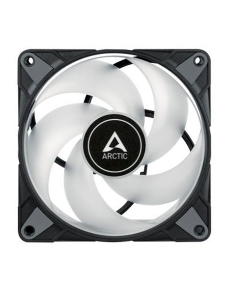 Arctic P12 PWM PST A-RGB, 0dB Semi-Passive 120mm Case Fan With Digital A-RGB, Black (ACFAN00231A)