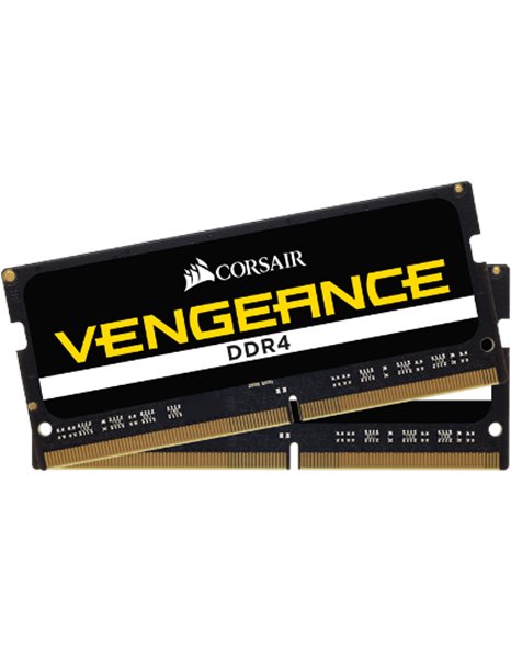Corsair Vengeance 64GB Kit (2x32GB) 3200MHz SODIMM DDR4 CL22 1.20V, Black (CMSX64GX4M2A3200C22)