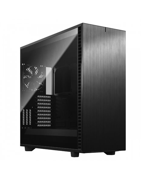 Fractal-Design Define 7 XL Dark Full Tower, E-ATX, USB 3.1, No PSU, Tempered Glass Side Panel, Black (FD-C-DEF7X-03)