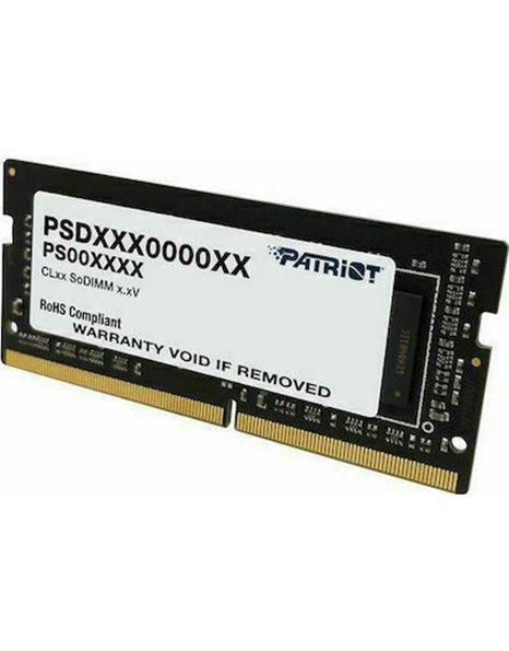 Patriot Signature Series 16GB 3200MHz SODIMM DDR4 CL22 1.2V (PSD416G32002S)