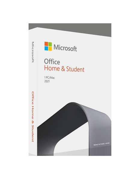 Microsoft Office Home and Student 2021, English, Medialess P8, 1 Licence (79G-05388)