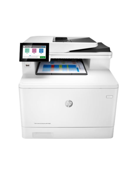 HP Enterprise MFP M480f, A4 Color Multifunction LaserJet Printer (Print/Scan/Copy/Fax), Duplex, 600x600dpi, 29ppm Black/20ppm Color, USB, LAN (3QA55A)