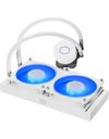 CoolerMaster MasterLiquid ML240L V2, White Edition  processor liquid cooling system   (MLW-D24M-A18PC-RW)