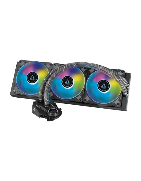 Arctic Liquid Freezer II 360 A-RGB, Multi Compatible All-in-One CPU Water Cooler with A-RGB, Black (ACFRE00101A)
