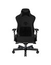 Anda Seat T-Pro II Gaming Chair, Fabric With Alcantara Stripes, Black (AD12XLLA-01-B-F)