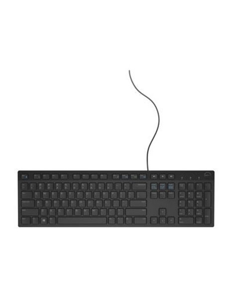 Dell KB216 Wired Keyboard, US International Layout,  Black (580-ADHY)