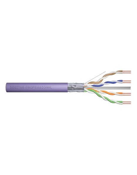 Digitus CAT 6 F/UTP Installation Cable, 100m, Bulk, Purple (DK-1623-VH-1)