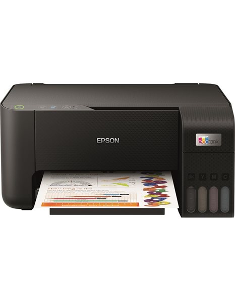 Epson L3210, A4 Color Multifunction Inkjet ITS Printer (Print/Scan/Copy), 5760x1440 Dpi, 33ppm, Black (C11CJ68401)