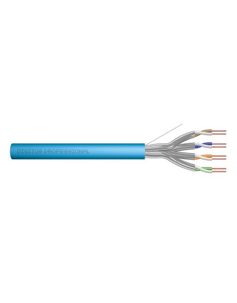 Digitus Cat.6A U/FTP Installation Cable, 305m, Simplex, 500MHz Eca (EN 50575), AWG 23/1, Blue (DK-1623-A-VH-305)