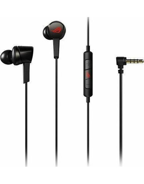 Asus ROG Cetra II Core In-Ear Gaming Headphones, 3.5mm,  Compatible With PCs/Laptops/Mobile Phones/PS5/Xbox Series X/S & Nintendo Switch (90YH02V0-B2UA00)