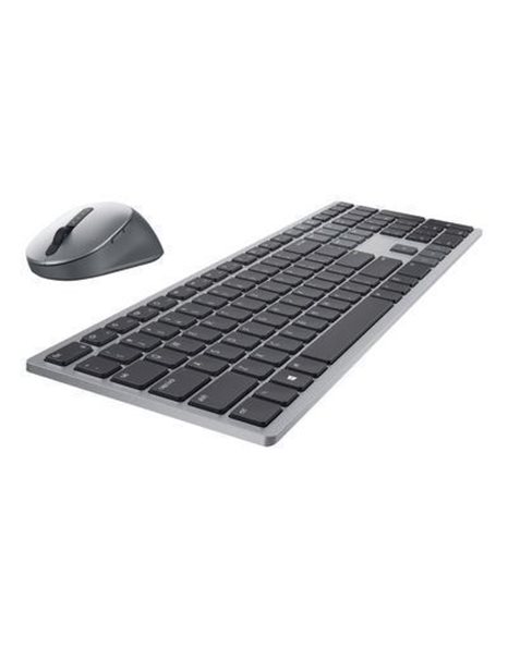 Dell Premier Multi-Device Wireless Keyboard and Mouse KM7321W, US International, Titan Gray (KM7321WGY-INT)