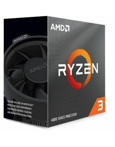 AMD Ryzen 3 4100, Socket AM4, 4-Core, 3.8GHz, 4MB L3 Cache, Box (100-100000510BOX)