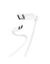 Hoco X62 Fortune Charging Cable 100W, USB Type-C To Type-C, 1m, White (HC-X62TTWH)