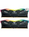 TeamGroup T-Force Delta RGB 32GB Kit (2x16GB) 6000MHz DDR5 UDIMM CL38 1.25V, Black (FF3D532G6000HC38ADC01)