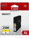 Canon PGI-2500XL High Yield Ink Cartridge, 19.3ml, 1520 Pages, Yellow (9267B001)