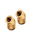Corsair Hydro X Series 45 Degrees Rotary Adapter Twin Pack, Gold (CX-9055003-WW)