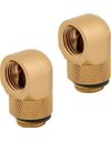 Corsair Hydro X Series 90 Degrees Rotary Adapter Twin Pack, Gold (CX-9055010-WW)