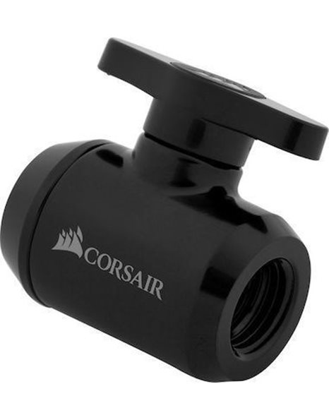 Corsair Hydro X Series XF Ball Valve, Black (CX-9055019-WW)