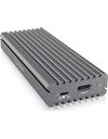 RaidSonic Icy Box 1x M.2 NVMe & SATA Housing, USB 3.1 (Gen 2) Type-C & Type-A Connector, Write Protection & Thermal Pad, Gray (IB-1817MC-C31)