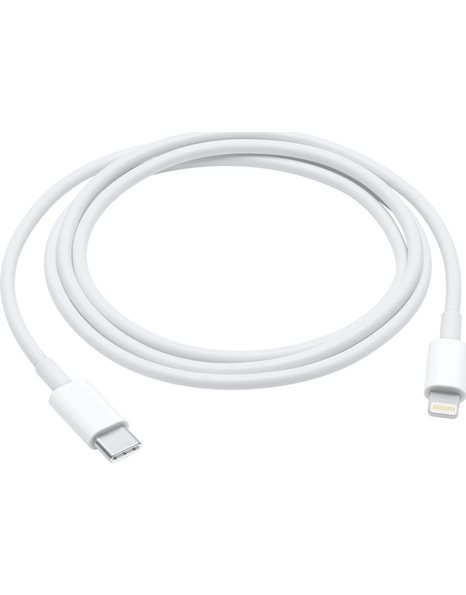 Apple USB Type-C To Lightning Cable, 1m, White (MM0A3ZM/A)