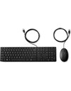 HP Wired Desktop 320MK Mouse And Keyboard, Black (9SR36AA)