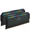 Corsair Dominator Platinum RGB 32GB Kit (2x16GB) 5200MHz UDIMM DDR5 CL40 1.25V, Black (CMT32GX5M2B5200C40)
