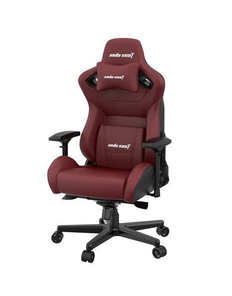 Anda Seat AD12XL Kaiser-II Gaming Chair, Maroon (AD12XL-2-AB-PV/C-A05)