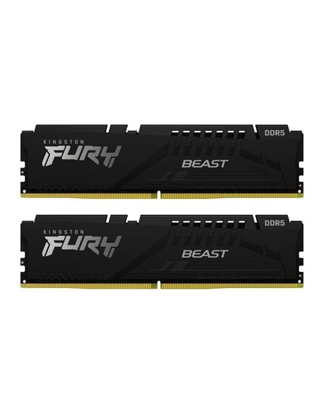 Kingston Fury Beast 16GB Kit (2x8GB) 6000MHz UDIMM DDR5 CL40 1.35V (KF560C40BBK2-16)