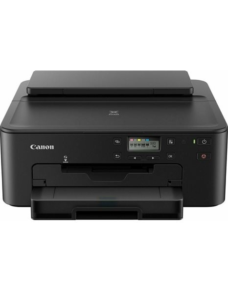 Canon Pixma TS705a, A4 Color Inkjet Printer, Duplex, 4800x1200dpi, 15ppm Mono/10ppm Color, WiFi, Ethernet, USB, Black (3109C026AA)