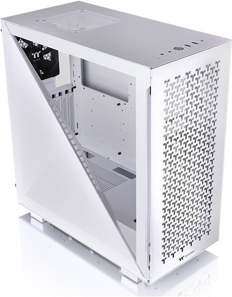 Thermaltake Divider 300 TG Air Snow, Mid Tower, ATX, USB3.2, No PSU, Tempered Glass, White (CA-1S2-00M6WN-02)