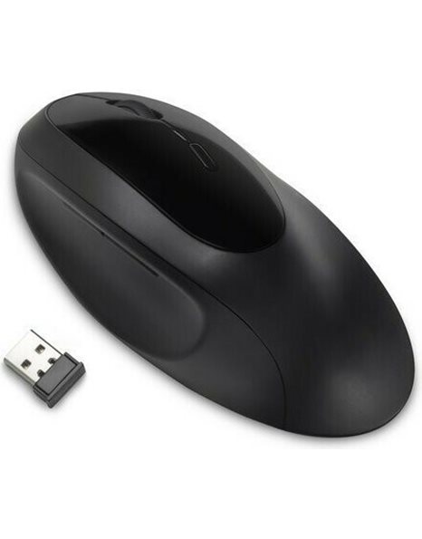 Kensington Pro Fit Ergo Wireless Mouse, Black (K75404EU)