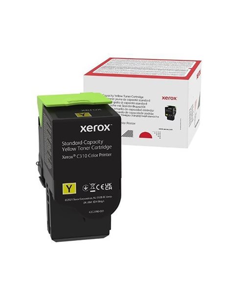 Xerox 006R04371 Toner Cartridge, 5500 Pages, Yellow (006R04371)