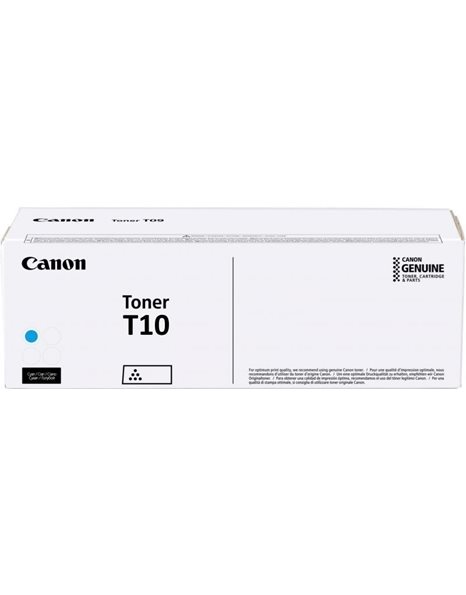Canon T10 Original Toner Cartidge, 10000 Pages, Cyan (4565C001)
