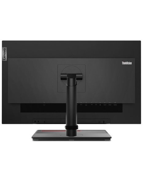 Lenovo ThinkVision P27u-20, 27-Inch 4K IPS Monitor, 3840x2160, 16:9, 6ms, 1000:1, USB, HDMI, DP, Thunderbolt, Speakers, Raven Black (62CBRAT6EU)