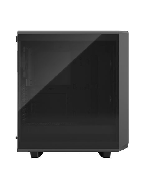 Fractal Design Meshify 2 Compact Light Tempered Glass, Tower, ATX, USB3.1, No PSU, Tempered Glass PC Case, Gray (FD-C-MES2C-04)