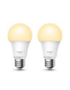 TP-Link Tapo L510E Smart Wi-Fi Light Bulb, Dimmable, 2-Pack (TAPO L510E 2-PACK)
