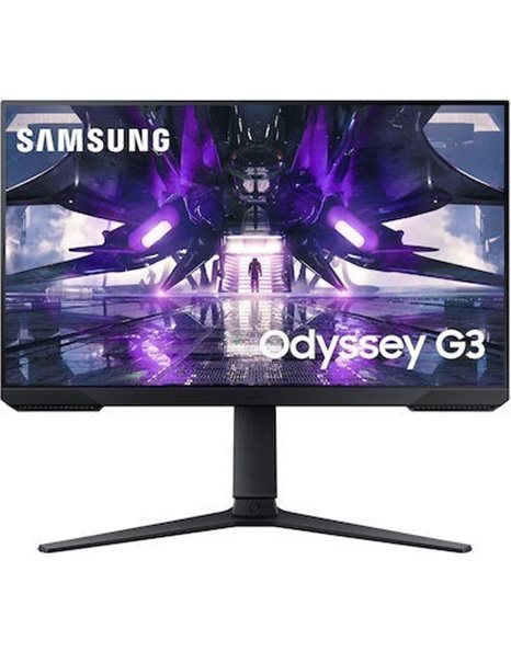 Samsung Odyssey G32A S24AG320NU, 24-Inch FHD VA Gming Monitor, 165Hz, 1920x1080, 16:9, 1ms, 3000:1, HDMI, DP, Black (LS24AG320NUXEN)
