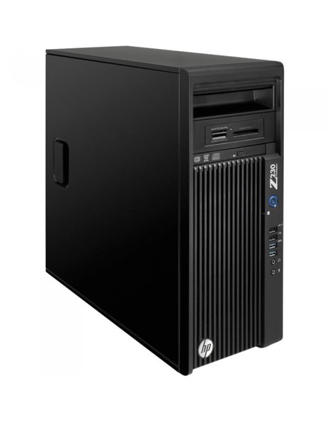 HP REF Z230 Workstation, i7-4790/16GB/256GB SSD/Quadro K2000 2GB/DVD/FreeDos Win COA