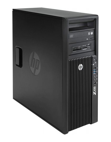 HP REF Z420 Workstation, Xeon e5-1650 v2/16GB/450GB HDD/Quadro K4000 3GB/DVD/FreeDos Win COA