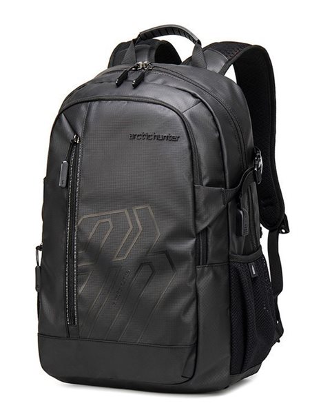 Arctic Hunter B00387 Backpack For 15.6-Inch Laptops, Black (B00387-BK)