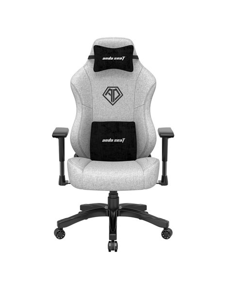 Anda Seat Phantom-3 Large Fabric Gaming Chair, Grey (AD18Y-06-G-F)