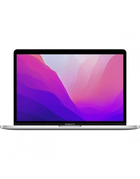 Apple Macbook Pro, M2/13.3 Retina/8GB/256GB SSD/10-CoreGPU/Webcam/MacOS, Silver, US (2022)