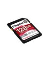 Kingston Canvas React Plus SD Memory Card, 128GB, UHS-II, Class 10 (SDR2/128GB)