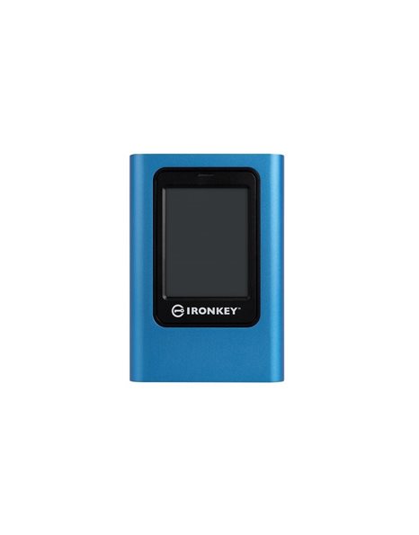 Kingston IronKey Vault Privacy 80 External SSD, 1.92TB, USB 3.2 Gen 1, Blue (IKVP80ES/1920G)