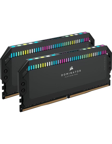 Corsair Dominator Platinum RGB 32GB Kit (2x16GB) 6000MHz UDIMM DDR5 CL36 1.25V, Black (CMT32GX5M2X6000C36)