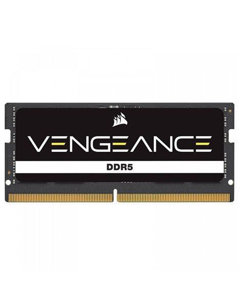 Corsair Vengeance 32GB 4800MHz SODIMM DDR5 CL40 1.10V, Black (CMSX32GX5M1A4800C40)