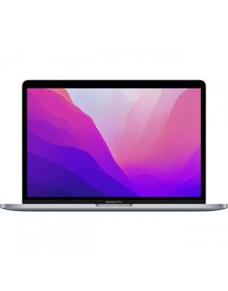 Apple Macbook Pro, M2/13.3 Retina/8GB/256GB SSD/10-CoreGPU/Webcam/MacOS, Space Gray, US (2022)