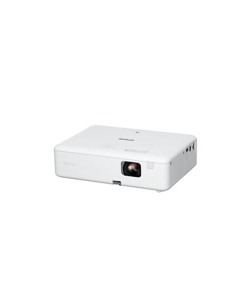 Epson CO-W01 3LCD Projector, WXGA, 16:10, 3000 Lumens, USB, HDMI (V11HA86040)